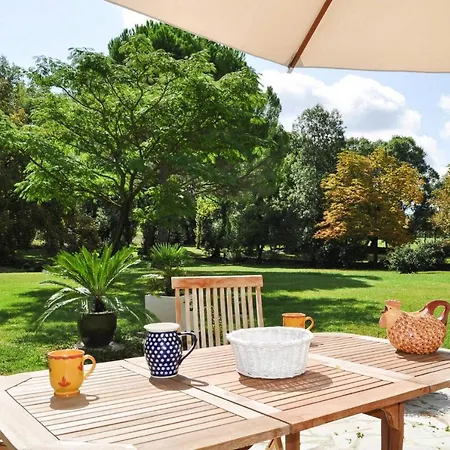 Charming Stone House With Terrace And Garden, Lussan Holiday home *