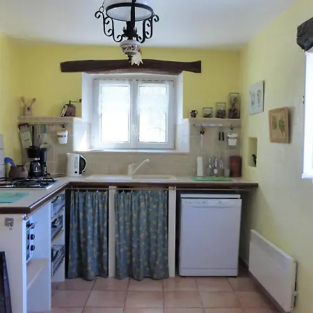 Charming Stone House With Terrace And Garden, Lussan